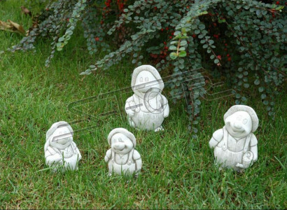 Garten Dekoration Igel Terrasse Stein Figuren Figur Karikatur Deko Statue